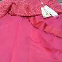 Girls Flower Vintage Floral Lace 3/4 Sleeves Floor Length Dress Wedding Party Evening Formal Pegeant Dance Gown 150