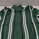 Green T-shirt with Stripes Size S