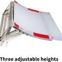 RC Car Jump Ramp-Portable,Foldable&Easy to Install,for 1/8 1/10 1/12 1/14 1/16 RC Car Jumping and Flying Exercises (50 * 60 * 19/21/22.5cm), optional