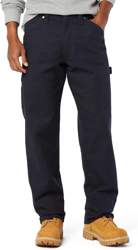 Signature by Levi Strauss & Co. Gold Mens Carpenter Jeans (42W x 32L, Raven)