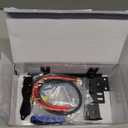 MICTUNING P1S-B08 Blue 8 Gang Switch Panel High Power 6 Level Brightness Multifunction Toggle Momentary Flash Strobe Car Touch Switch Box Universal for Truck ATV UTV