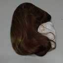 Rugelyss Short Brown Mixed Wig with Bang Retro Bouffant Beehive Wigs fits 80s Costume or Halloween Party