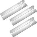 Grill Heat Plates Shield for Backyard Grill BY14-101-001-05 BY16-101-002-06,Revoace Gas Grill GBC1690W GBC1705WV GBC1706W GBC1793W,Uniflame GBC1030WRS GBC1134W Stainless Steel Burner Cover 14"