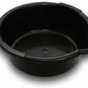 Funnel King 32950 Oil Drain Pan, Length 13 1/2", Height 4 1/2", Made in USA, Black