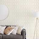 My Style Lennon Gold Geo Peel and Stick Wallpaper