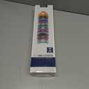 Hat Organizer for Baseball Caps 2 Pack, Adhesive Hat Rack for Wall,Baseball Cap Organizer(Rainbow)