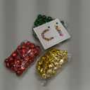 AWHETIE Christmas Crafts for Adults Kids,6 Sets Christmas Beaded Ornament Kit to Make,Jingle Bell Wreath Ornament,DIY Xmax Tree Kits Holiday Tree Decorations Party Supplies