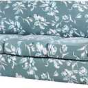 H.VERSAILTEX Super Stretch 4 Pieces Sofa Covers for 3 Cushion Couch Slipcovers Feature Soft Thick Bouncy Modern Style with Individual Pet Friendly - Sofa, Aqua