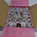 Lallisa 30 Pcs 4 Inches Small Glass Bud Vases Bulk Mini Flower Vases for Centerpieces Decorative Glass Bottles Vintage Rustic Decoration for Wedding Dining Table Home Decor (Transparent)