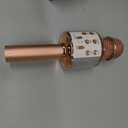 BlueFire 4 in 1 Karaoke Wireless Microphone with LED Lights, Portable Microphone for Kids, Great Gifts Toys for Kids, Girls, Boys and Adults (Pink)