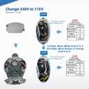 C1158 Fan and Blower Motor Replace Marathon C1158 1HP Reversible Rotation
1725RPM 115/208-230V 14.7/7.2-7.4 Amp 1.15SF 1 Horsepower 56 Frame Single/Split Phase Auto Thermally Protected LEUNGOO