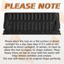TripleAliners Truck Mat Compatible with 2024-2026 Ford Ranger Accessories, Tailgate Mat Custom Fit All Weather Protection Pickup Liner