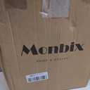 Monbix Queen Comforter Set - 7 Pieces Light Sage Green Bed in a Bag Queen Bedding Sets with Comforters, All Seasons Comforter Bed Set with Sheets, Pillowcases & Shams (Queen(90"X90"))