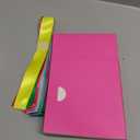 Vitalizart Paper Gift Bags With Ribbon Handles Set of 10 Assorted Colors Bulk Reusable For Gift Wrap Girls Kids Birthday Bridal Shower Party Favors Goodie Bags Candy Christmas 7.87"x3.54"x7.09" Small