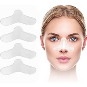 4 Pack Nasal Pads for Mask, Gel Nose Pads, Nose Gel Pad Protector for Mask, Custom Design, Can Be Trimmed to Size, Fits Most Masks