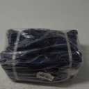 Small Storage Baskets for Organizing | Closet Organizer Bins | Shelf Toy Basket | Woven Rope Baskets | Cube Decorative Box | Shallow Basket | 13x8.5x5.1 | 3 Packs Navy Blue