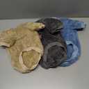 Dog Sweater, 3 Pack Dog Sweaters for Small Dogs, Dog Clothes for Small Dogs Girl Boy, Ultra Soft and Warm Puppy Sweater Dog Coat for Winter Christmas (Medium, Blue+Lt Coffee+Dark Grey)