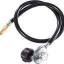 Blackstone 5471 Propane Adapter Hose & Regulator for 20 lb Tank, Gas Grill & Griddle - Weather Resistant & Corrosion Resistant - Extends Up To 3 Feet
