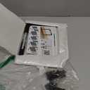 cyrico Mattress Slide Stopper, Adjustable Non Slip Mattress Stoppers to Prevent Sliding, Holder in Place Grippers for Metal Bed Frame, Easy Installation, 2 Pcs Black, with Two Improved Screw Sizes