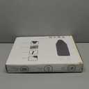 Metal Mesh Panel Tabletop Ironing Board | Foldable Iron Board | Heavy Duty Small Iron Board with Heat Resistant Cover and 100% Cotton 8mm Thicken Pad | 31.5"x11.8"x6.2" (Black/Grey)