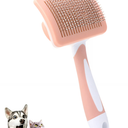 Pet Brush Dog Brush, Cat Brush, Pet Slicker Brush, Easy To Clean The Hair On The Brus, The Effective Tool For Pet Grooming And Removal Shedding Hair Pet Brushes(Orange) 