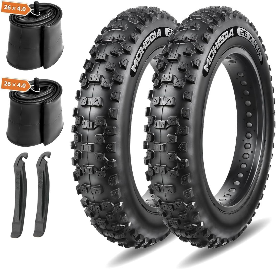 Ebike Fat Tire: 20x4.0/26x4.0 Inch E-Bike Mountain Bicycle Tire Replacement,High-Performance and All-Terrain Folding Electric MTB Tire with Offroad or Trail Riding