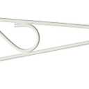 Mintcraft GB0213L Britan 0213L Swivel Hanging Planter Bracket, 10-Inch White Metal