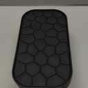 Lku Ice Box | Black | Ice Cube Tray For Freezer With Lid & Bin | Made With 100 Percent Platinum Silicone | Elegant And Retro Style Ice Cubes | For Cocktails, Ice Tea & Coffee And More |