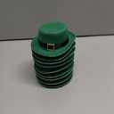 Civaner 10 Pieces Mini Leprechaun Hats Mini Party Hat with Buckle Green Top St. Patrick's Day DIY Decoration for St. Paddy's Day Dolls Craft Projects Birthday Party Wedding Family Gathering