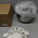 6L-Stainless Steel Salad Rotator, Vegetable Dishwasher,Lettuce Cleaner and Dryer, Kitchen Strainers.