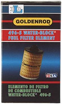 2 PCS (496-5) (470-5) Goldenrod Plastic Water Block Fuel Filter 25