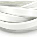 InstaTrim The Original Flexible Trim - 10ft White 1/2" Wide Adhesive Trim with Many Uses Including Bathtubs, Sinks, Counters, Tile, Floors - Made in USA