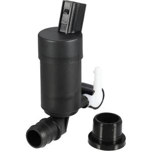 ACROPIX Windshield Washer Motor Pump Replacement Fit for Ford Focus - Pack of 2 Black