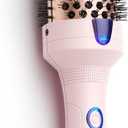 K&K Thermal Brush Curling Iron 1.77 Inch Ceramic Tourmaline Ionic Hair Styler for Loose & Voluminous Curls, Dual Voltage for Long Hair