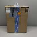 Domensi 4 Pack 2 Gallon Fridge Beverage Drink Dispenser with Spigot Leak-proof Lids Filter Screen Juice Container Sealed Plastic Lemonade Water Milk Cold Hot Drink Tea Jug for Party Daily Use