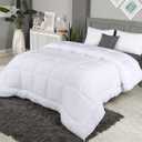 Blanket, Brand Utopia Bedding, Size 88x88, White, Pack Of 2