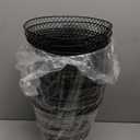 20 Pcs 99inch Chicken Wire Plant Covers Wire Garden Cloches Chicken Wire Cloche Plant Protector Metal Heavy Duty Garden Plant Cloche for Keeping Bunnies Chicken Squirrels Birds Other Out (black)