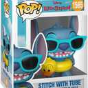 Funko Pop Disney: Lilo and Stitch - Stitch with Tube - Collectable Vinyl Figure - Gift Idea - Official Merchandise - Toys for Kids & Adults - Cartoon/Animation Fans - Model Figure for Collectors