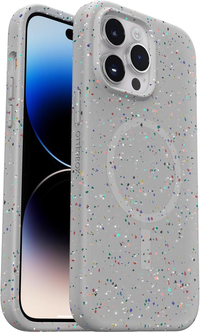 OtterBox iPhone 14 Pro Max Sustainable Series Case Grey | with MagSafe, Shower, Shockproof, Drop Proof, Ultra-Slim, Protective Case