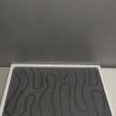 Stone Bath Mat, Diatomite Fast Drying Non Slip Stone Shower Mat, Super Absorbent for Bathroom & Kitchen, Multi-Use as Pet Mat, Easy to Clean 16"x24", Gray (Style 01-gray)