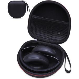 Headphone Case Compatible with BERIBES/TOZO/KVIDIO/Beats/Soundcore Anker Noise Cancelling Over-Ear Headphones, Black