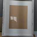 SESEAT 16x20 Picture Frames Distressed White, Display Pictures 11x14 with Mat or 16x20 without Mat, Photo Frames Wall Gallery, 1 Pack