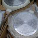 CAROTE 21Pcs Pots and Pans Set, Nonstick Cookware Sets, White Granite Induction Cookware Non Stick Cooking Set w/Frying Pans & Saucepans(PFOS, PFOA Free)