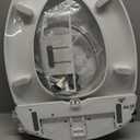 Brondell Bidet Toilet Seat, Non-Electric Swash Ecoseat, Fits Elongated Toilets, White - Dual Temperature, Dual Nozzle System - Bidet with Easy Installation