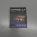 2026 Wireless CarPlay Adapter for iPhone  Android Auto Mini Wired to Wireless Apple Car Play Adapter Plug & Play Compatible for iPhone iOS 10+ Android 11+ with After 2016 Cars (Orange)