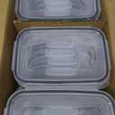 Airtight Food Storage Containers with Lids, Vtopmart 24 pcs Plastic Kitchen and Pantry Organization Canisters for Cereal, Dry Food, Flour and Sugar, BPA Free, Includes 24 LabelsBlack