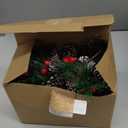 WSTPUPU 32 Pcs Artificial Pine Picks 6.5inch Christmas Simulation Pine Needle with Red Berries Pinecones for Flower Arrangements Wreaths Christmas DIY Gift Xmas Tree Decorations