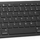 OMOTON Bluetooth Keyboard Compatible with iPad A16 11th 10th Generation, iPad 10.2 (9th/8th/7th), iPad Pro 13/12.9/11 inch, iPad Air/Mini and More iOS Devices, Black