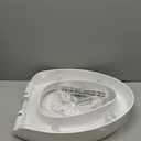 KOHLER 25875-0 Hyten 3" Height, Elevated Soft Close Elongated Toilet Seat, Contoured Seat with Grip-Tight Bumpers, Quick-Attach Hardware, No Slam Toilet Seat, White