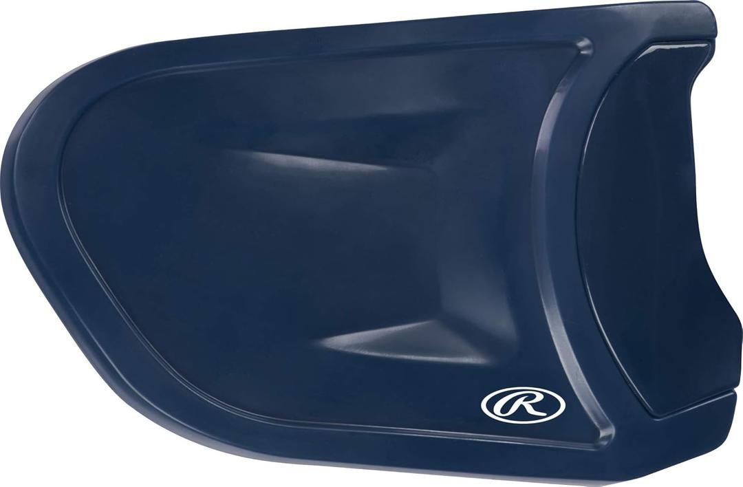 Rawlings | R-EXT COOLFLO Batting Helmet Face Guard | Fits All COOLFLO (RCFH) Helmet Models | LHB & RHB Options | Multiple Colors (Navy)